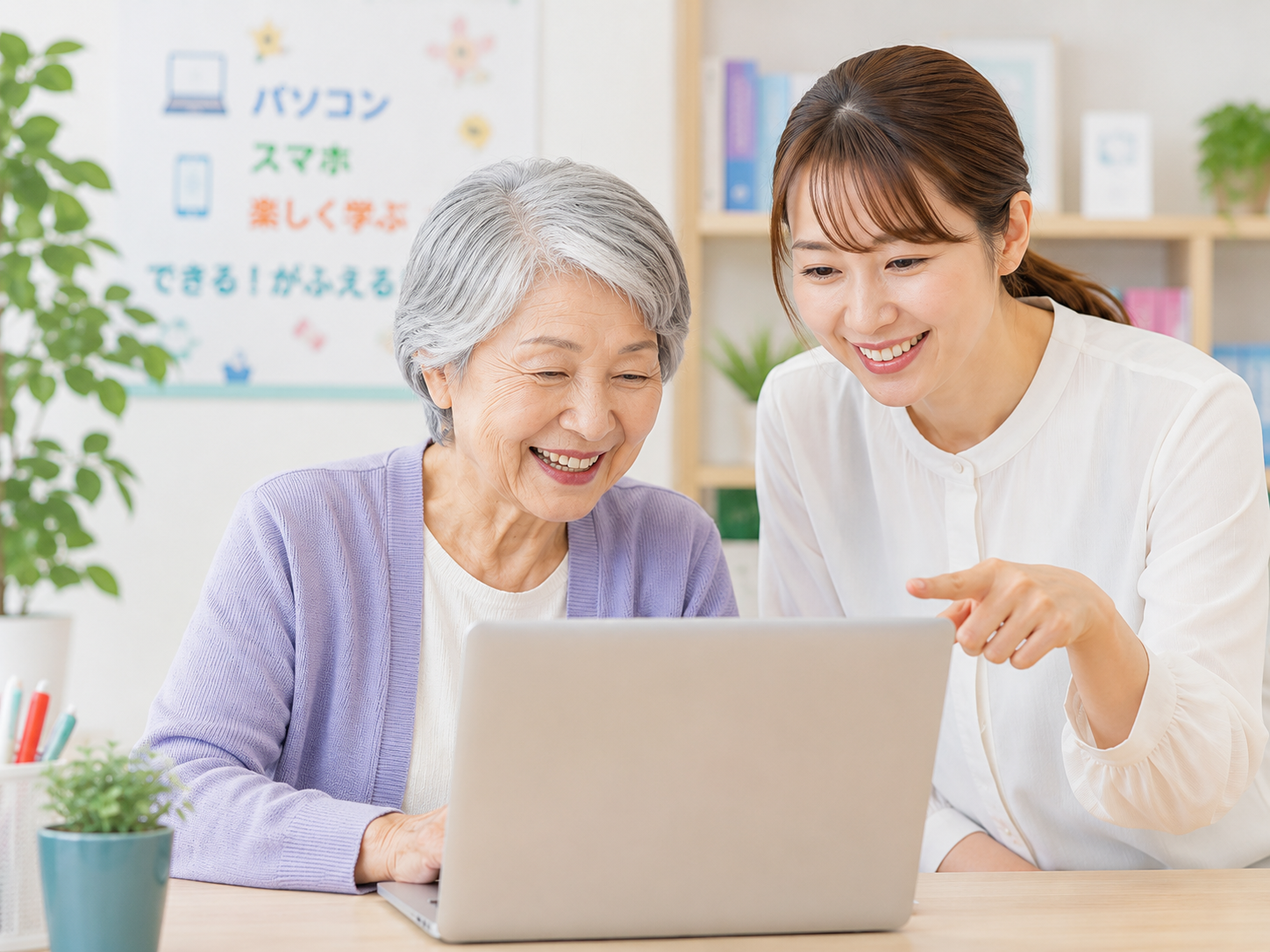 パソコン教室の無料体験の様子