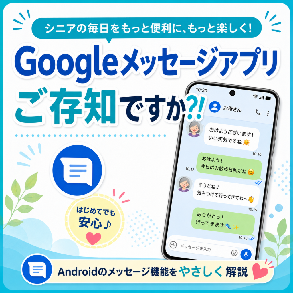 Googleメッセージご存じですか？！
